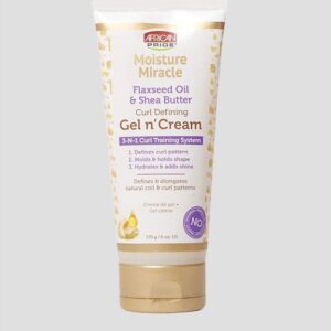 Gelatina Moisture Miracle Óleo de Linhaça e Karité African Pride