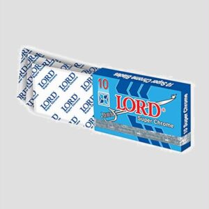 Lâminas de Barbear LORD Super Chrome